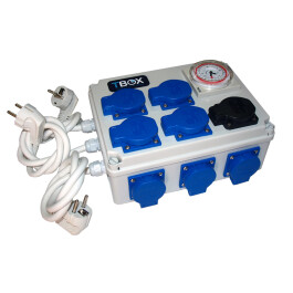 TBOX12H - TEMPO BOX - TIMER BOX TBOX 12H | 12x630W + RISCALDAMENTO