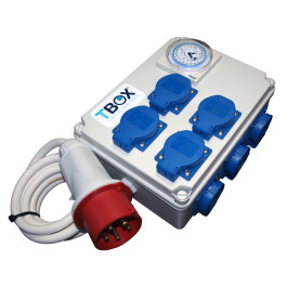 TBOX12H-380 - TEMPO BOX - TIMER BOX TBOX 12H | 12x630W + RISCALDAMENTO - 380V