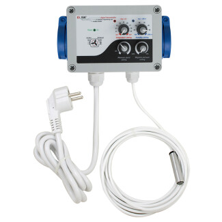 FC12-210EU-AC - GSE - FANCONTROLLER DIGITALE 2 CANALI TEMPERATURA, UMIDITA', VELOCITA' MINIMA E SOTTOPRESSIONE | 10A