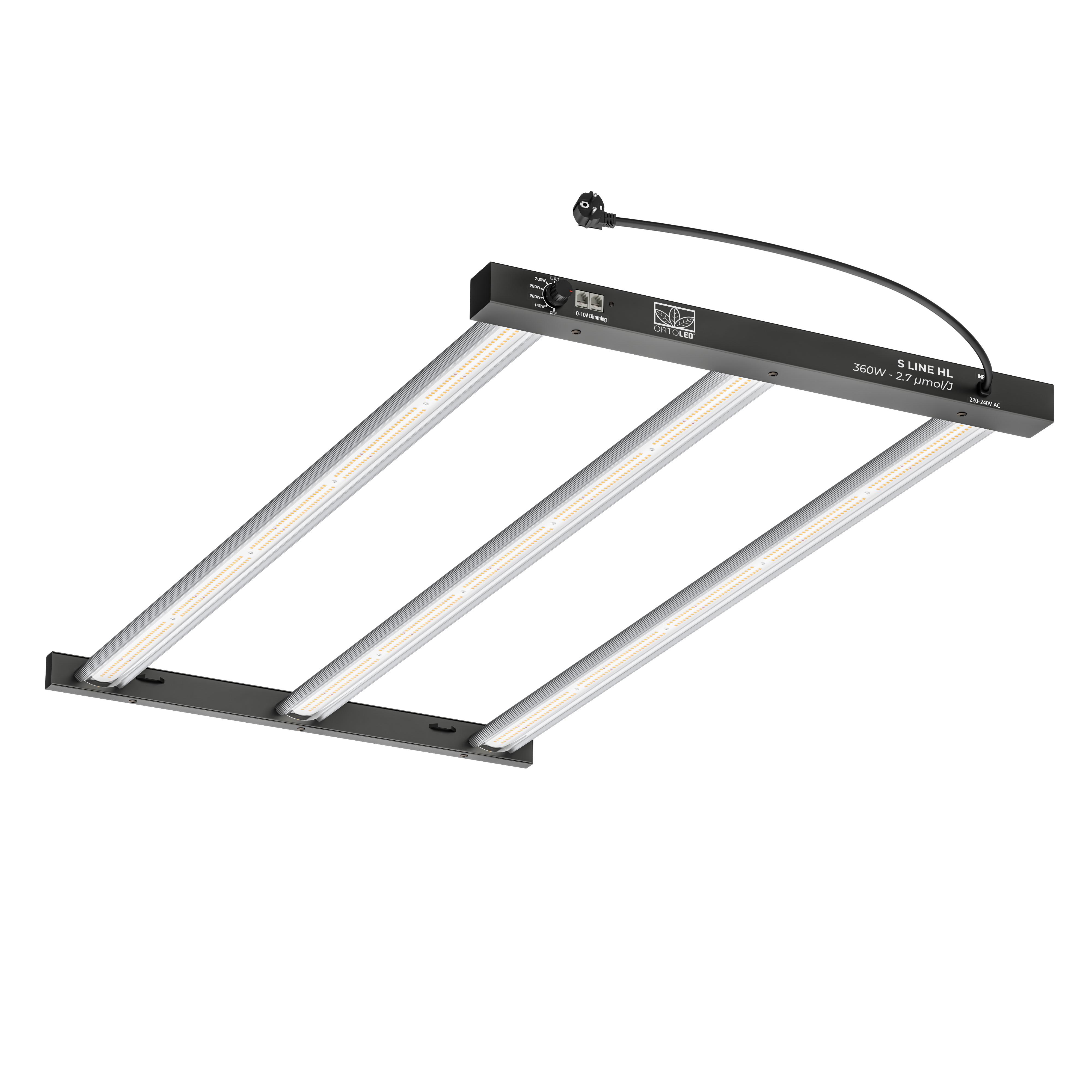 ORTOLED-93-HL-360-120 - ORTOLED - S LINE HL BAR LIGHT (2.7 µmol/J) | 360W - 60x120cm