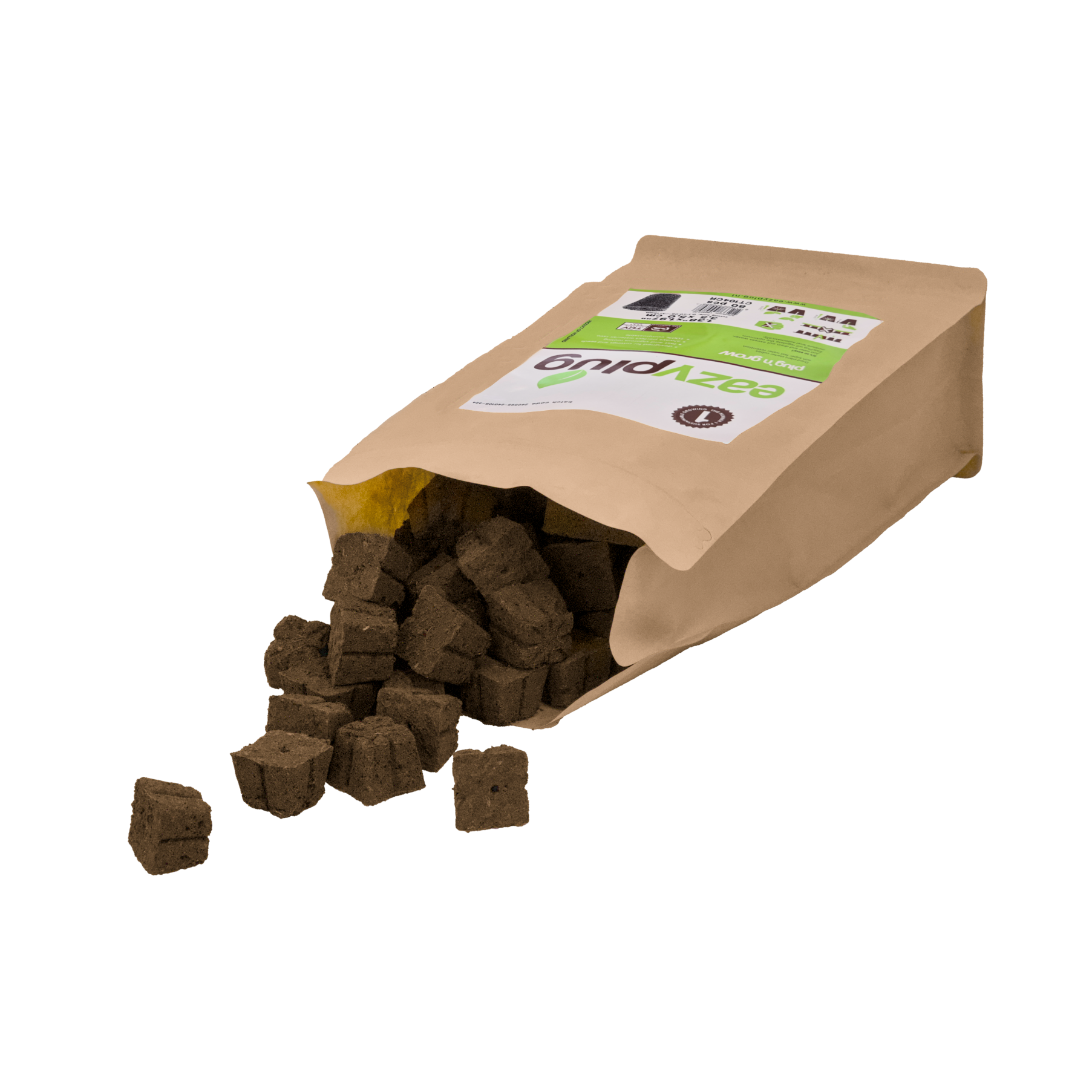 EAZY77B100 - HGA GARDEN - EAZY PLUG CT77 BAG 100 pezzi | 3,5x3,5x3h cm