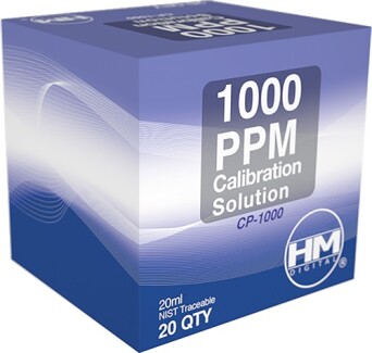 HMCP1000 - KIT SOLUZIONI DI TARATURA HM DIGITAL EC  CP 1000  20 BUSTE 20ML