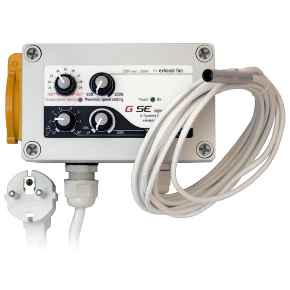 FC02210EU - FANCONTROLLER DIGITALE 1 CANALE TEMPERATURA E ISTERESI 10A EU (1 FAN)