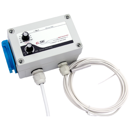 FC01203EU - FANCONTROLLER DIGITALE 1 CANALE TEMPERATURA E VELOCITA' MINIMA GSE 10A (ex GSE1)