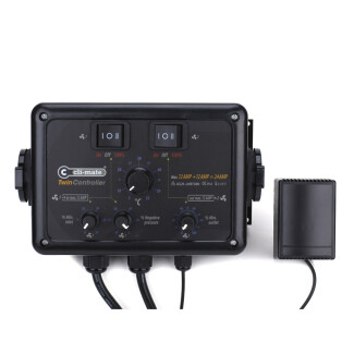 TW12 - CLI-MATE TWIN CONTROLLER TEMPERATURA, VELOCITA' MINIMA (IN&OUT) E PRESSIONE NEGATIVA 24A  (12+12)