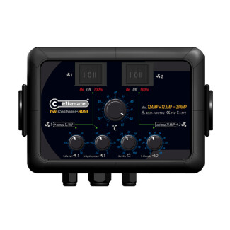TWH12 - CLI-MATE TWIN CONTROLLER HUMI TEMPERATURA E UMIDITA' 24A