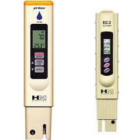 PH80EC3 - PROMO KIT PH/EC HM DIGITAL COMPOSTO DA PH80&EC3