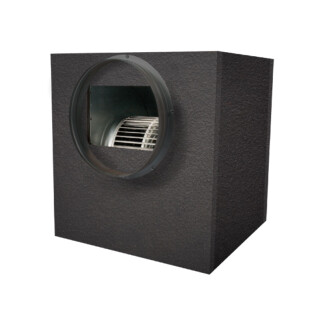 FMB1014 - AIRFAN - ASPIRATORE CASSONATO FONOASSORBENTE IN FOAM  | 4250m3 DIAMETRI OUT 315MM  IN 2X250MM