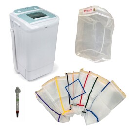 KBUBLARGE9PUEX - BUBBLEXTRACTOR KIT - LAVATRICE GRANDE CON 9 BORSE MEDICAL NETS 120L