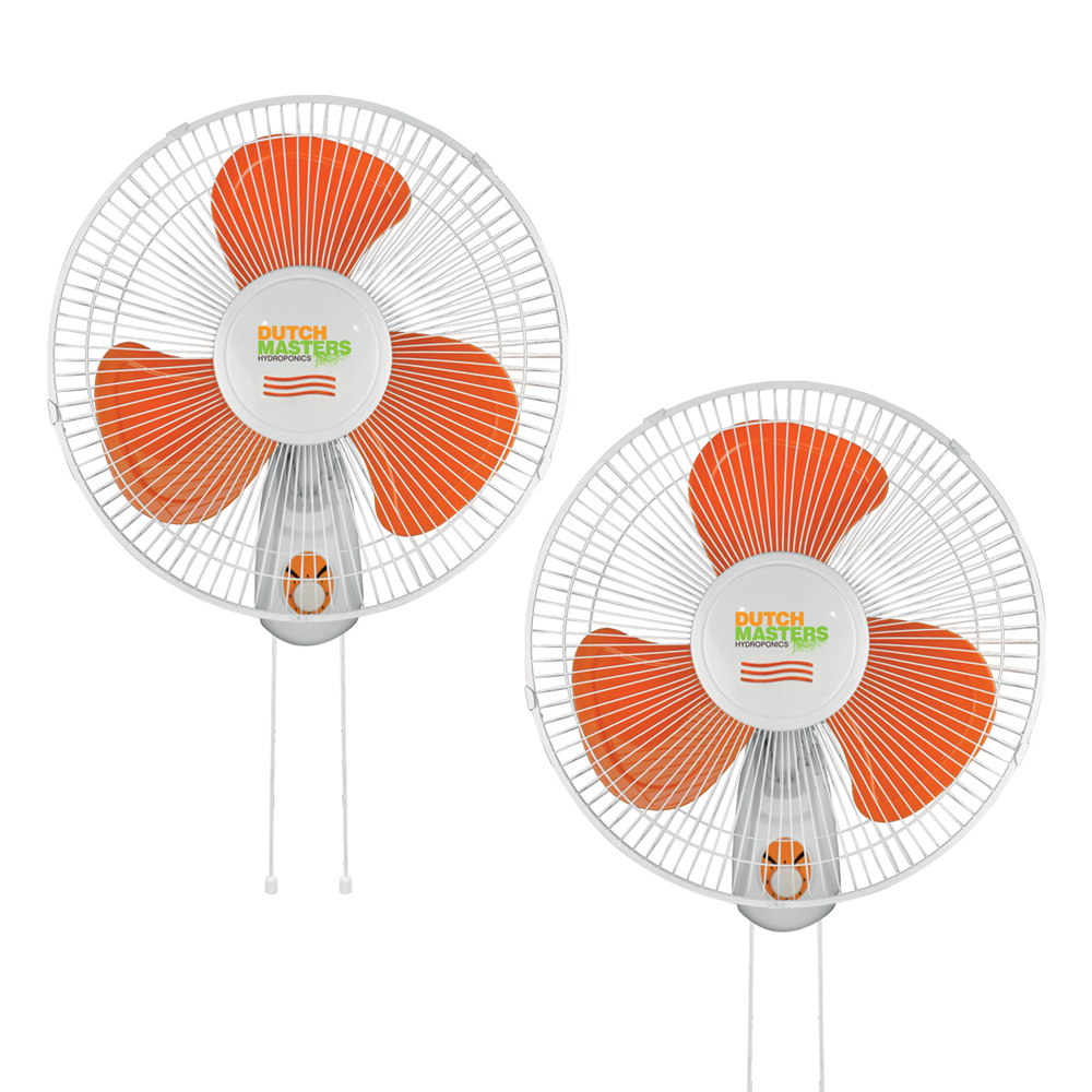 C8DMH11134 - DUTCH MASTERS HYDROPONICS - VENTILATORI DA PARETE CON CORDA (SCATOLA CON 2 UNITA') | Ø 40cm