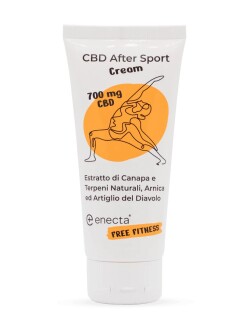 ENAFTER700 - ENECTA - CREMA AFTER SPORT CON ARNICA E CANNABIDIOLO | 700mg CBD | 100ml
