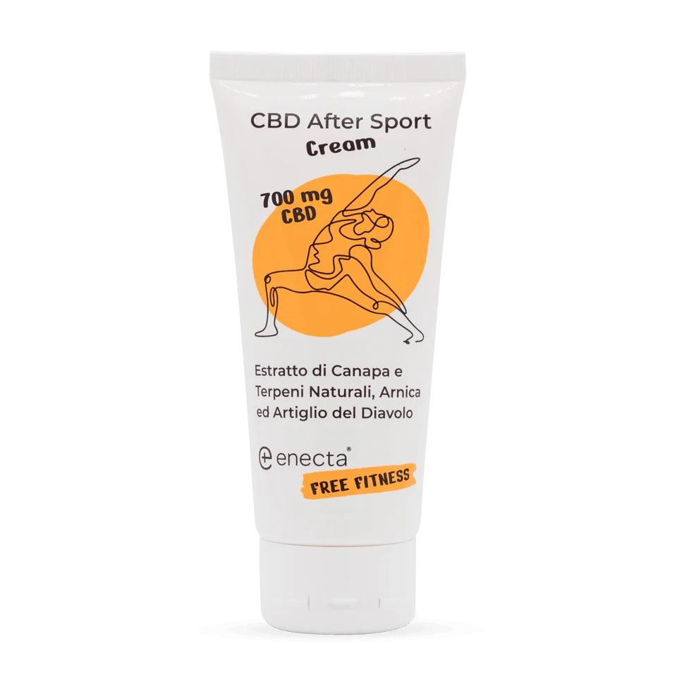 ENAFTER700 - ENECTA - CREMA AFTER SPORT CON ARNICA E CANNABIDIOLO | 700mg CBD | 100ml