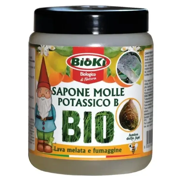 8032174008201 - BIOKI - SAPONE MOLLE POTASSICO B (BICARBONATO) | 350gr