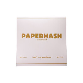 PAPERSILICSMALL - PAPERHASH - FOGLI ANTIADERENTI SILICONIZZATI PER ESTRATTI | SMALL 12x12cm - 100 FOGLI