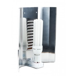 617227 - RIFLETTORE RINFORZATO SOLUX  HORIZONTAL PER LAMPADE CFL CABLATO