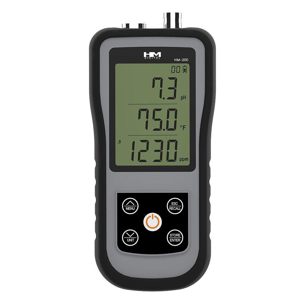 HM200 - HM200 HYDROMASTER MONITOR pH&EC HM DIGITAL COMPATTO