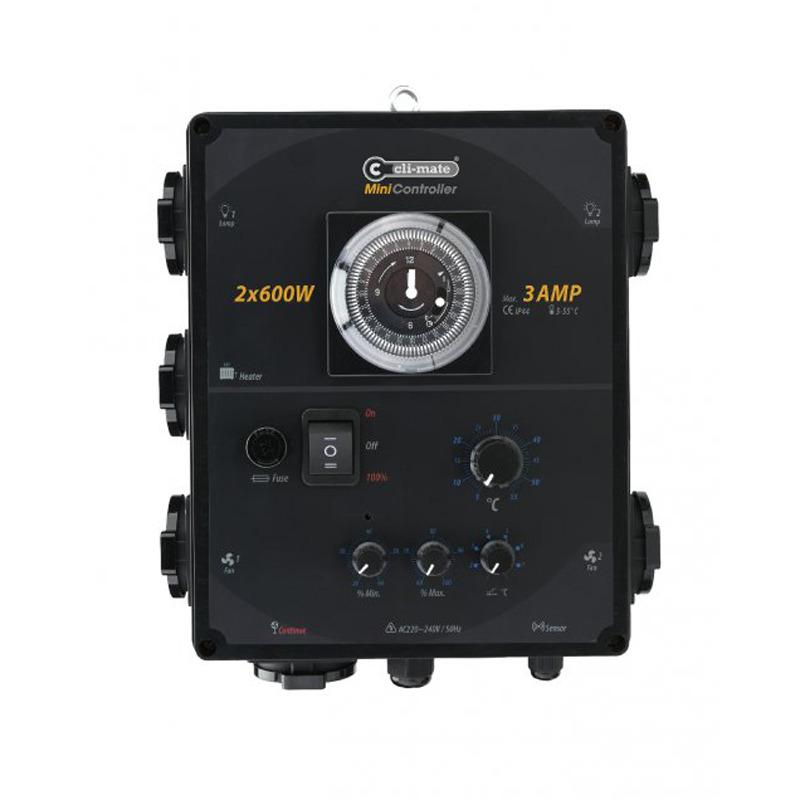 MG3 - CLI-MATE MINI-CONTROLLER 2 LAMPADE 600W VENTILAZIONE E RISCALDAMENTO
