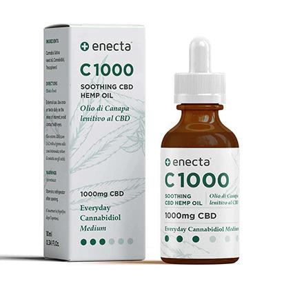 EC1000 - ENECTA - C1000 OLIO DI CANAPA  AL CBD | 10ml 1000mg