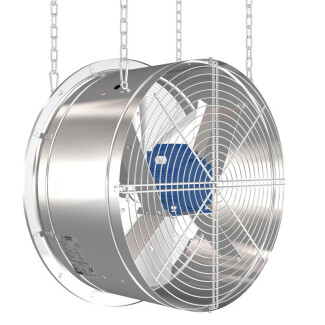 E9132364B - DESTRATIFICATORE E CIRCOLATORE ARIA ACF21 DIAMETRO 510MM - 21" 230V - 5386MC/H IN ACCIAIO ZINCATO