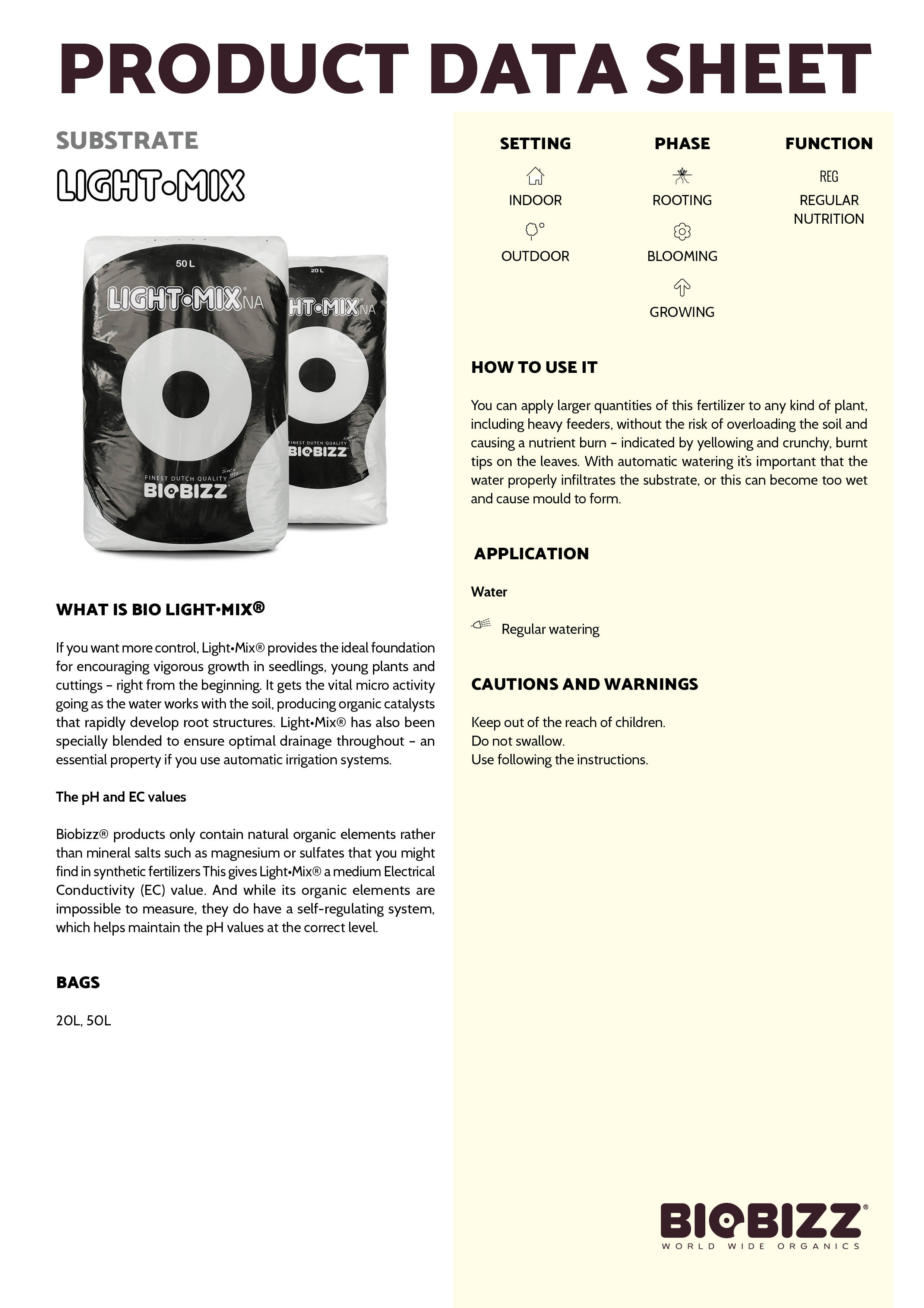 Terriccio Biobizz Light Mix 50L - Leroy Merlin - Foto 9