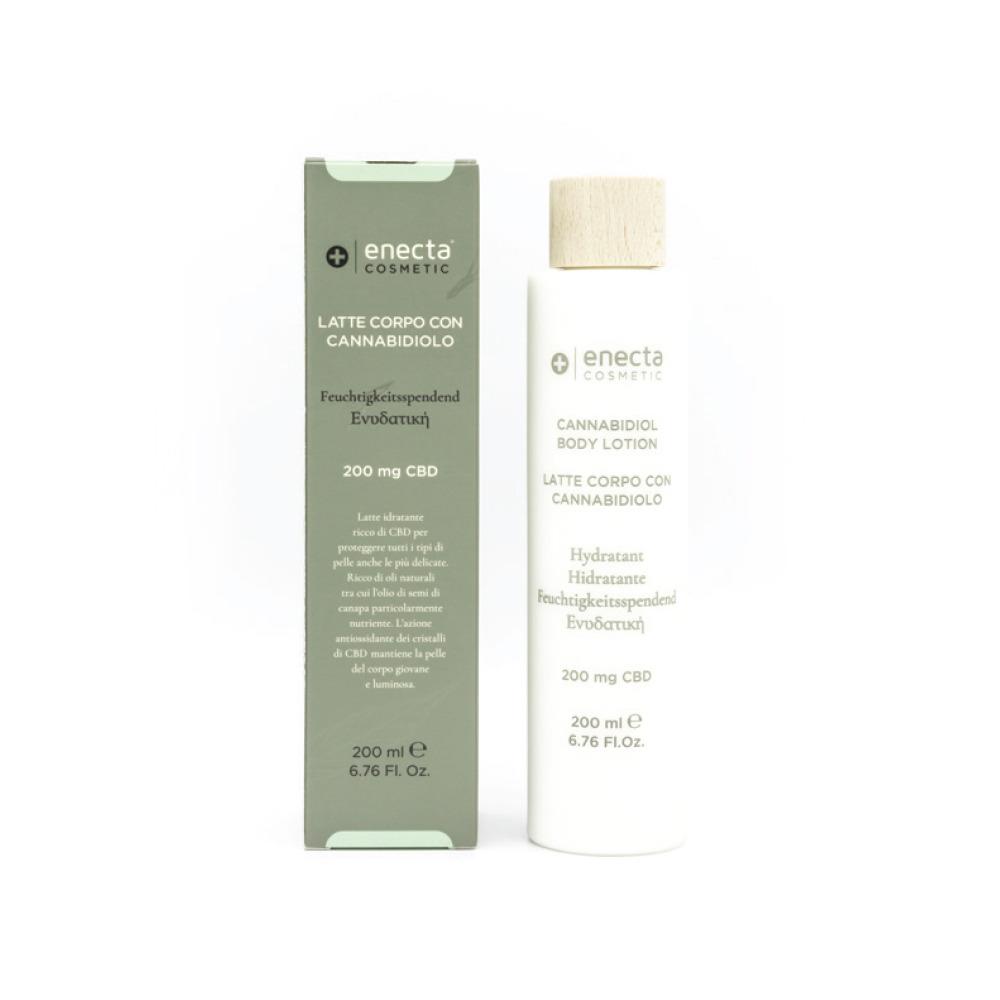 ENBOLO - ENECTA - LATTE CORPO CON CANNABIDIOLO | 200mg CBD | 200ml