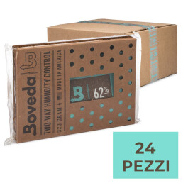 MB62320OWC - BOVEDA 62% - MANTENIMENTO UMIDITA' COSTANTE |  BOX 24pz DA 320gr IMBUSTATI SINGOLARMENTE