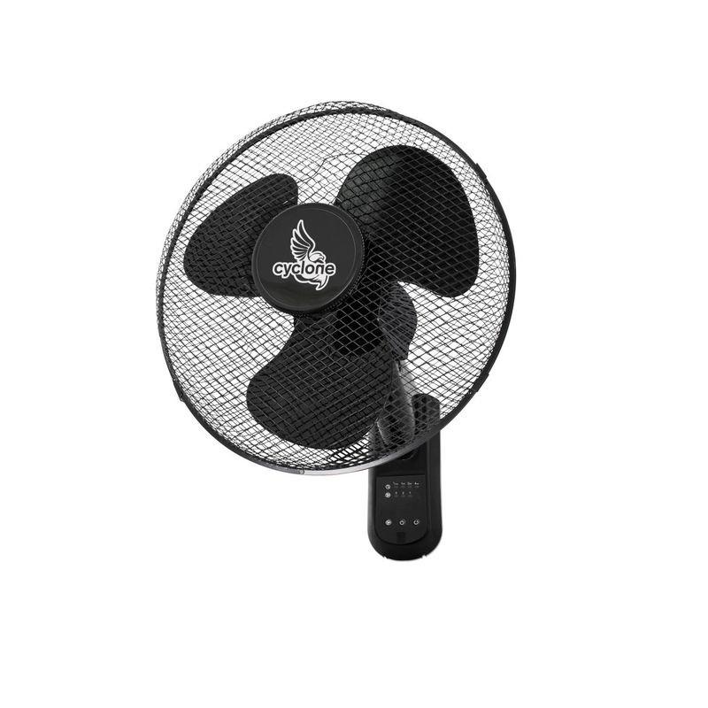 636156 - VENTILATORE MURALE OSCILLANTE A 3 VELOCITA' CON TELECOMANDO CYCLONE