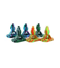 MAEX0150 - QNUBU - NECTAR COLLECTOR "GRENADE" IN SILICONE CON PUNTA IN TITANIO | 16 CM