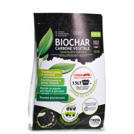 8388766542470 - NERABIOCHAR - BIOCHAR CARBONE VEGETALE | 15L