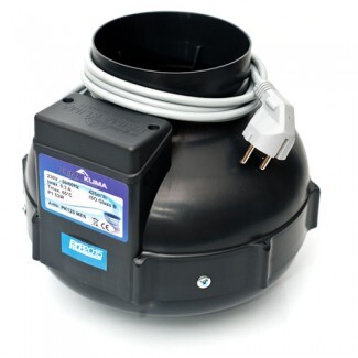 PK125S - ASPIRATORE  PK125  MOTORE EMS CABLATO DIAM 125MM PORTATA 360MC/H PRIMA KLIMA