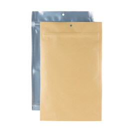 PACK0054 - QNUBU - ZIP BAG SACCHETTO ANTIODORE KRAFT | 14gr 50pz