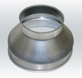 RM125/150ZN - VENTS - RIDUZIONE DI RACCORDO IN FERRO ZINCATO | 125-150mm