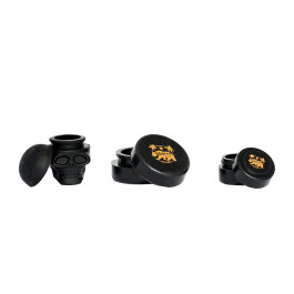 MAEX0208 - QNUBU - MIX CONTENITORI IN SILICONE NERI | 6 UNITA'
