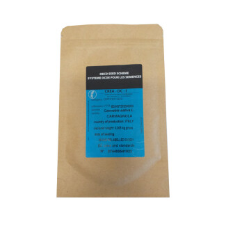 CARM5G - SEMI DI CANAPA VARIETA' CARMAGNOLA CE | 5 gr.