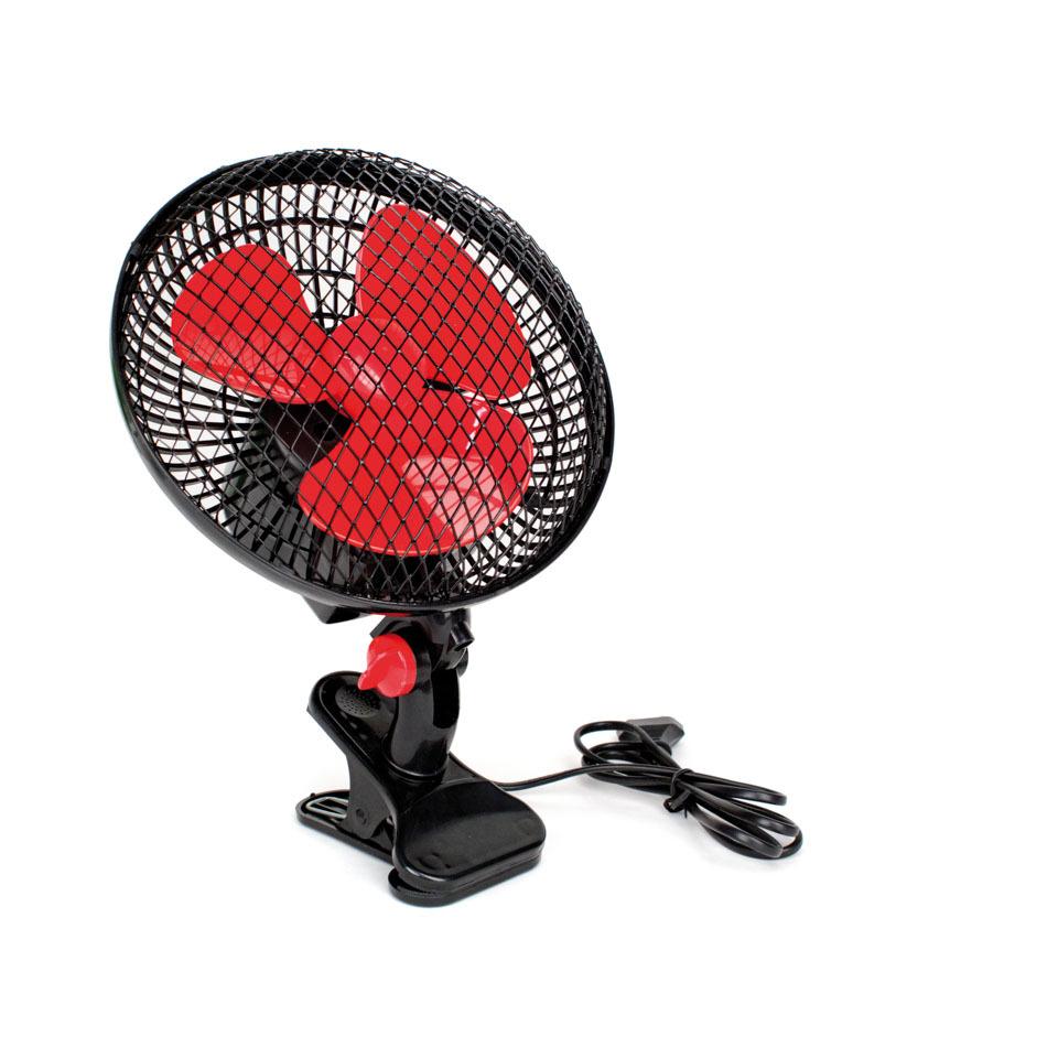 636162 - VENTILATORE CYCLONE CON TESTA OSCILLANTE CLIP  DIAM. 20CM 20W