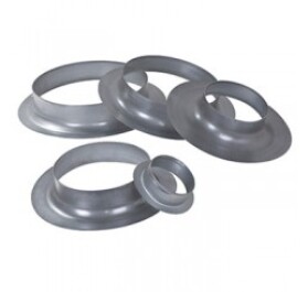 FM100ZN - FLANGIA DI RACCORDO METALLO ZINCATO 100MM